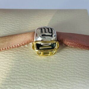 Pandora New York Giants Football Helmet Charm Pendant